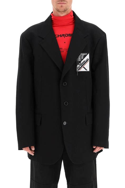 raf simons blazer.